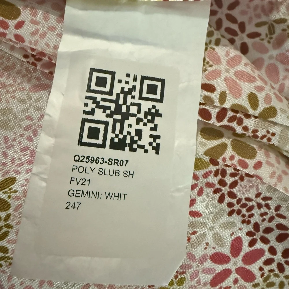 Forever 21 Floral Shower Curtain Brand New
